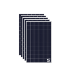 Kit 1,5KWp Moduli Policristallini 285Wp 5 busBar 60 celle E solar M