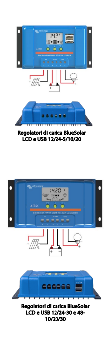 Schermata 2020 07 29 alle 15.36.05 Regolatore di carica BlueSolar 5A PWM LCD USB 12/24V Victron Energy SCC010005050 Ryan Energia