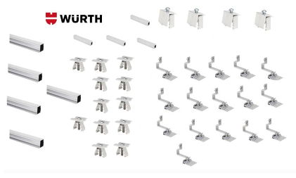 Schermata 2020 08 10 alle 17.02.56 Kit Montaggio Completo Tetto Inclinato 7 Moduli WURTH staffe regolabili Ryan Energia