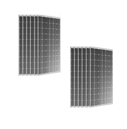 Kit 3Kwp Pannello Torri Solare 300Wp Monocristallino 60 celle TRS 300/220 M Silvered 30 Anni di Garanzia