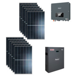 KIT Ibrido Solare Moduli Solar Fabrik 410Wp Inverter HYD3.0K MONOFASE HP (PARALLELABILE) 3kw Zucchetti + batteria Weco 5KWh Litio Ferro Fosfato