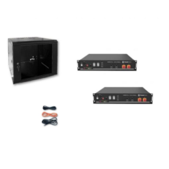 Kit Armadio + Batterie Pylontech US2000B plus batteria litio 48V 4,8Kwh + cavi