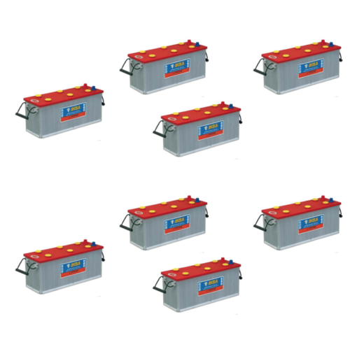 Banco Batteria 1336Ah 12V Piastra Corazzata Tubolare NBA 6TG12N C20 X Fotovoltaico 1200cicli