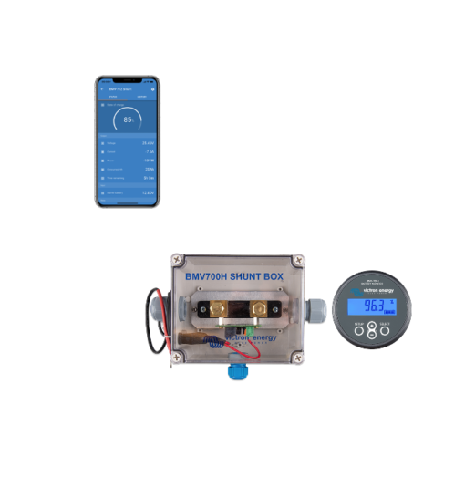 Dispositivo Controllo Batterie Monitor Victron Energy BMV-700H Bluetooth integrato