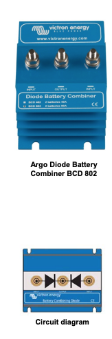 Schermata 2020 10 14 alle 17.28.55 Combinatore di batterie a diodi Argo BCD 802 Victron Energy 2 batterie 80A BCD000802000 Ryan Energia