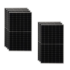 Kit 3Kwp Pannello Torri Solare 450Wp Monocristallino 144 celle HALF cell TRS 450-72M H6 Silvered 30 Anni di Garanzia