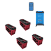 Kit Caricabatterie Victron Energy Blue Smart IP22 12V 30A 1 uscita + batterie Zenith 12V 640Ah