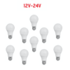 Lampadina 12-24V 10pz Classica LED 9-30V 10W 890lm 3000K E27 angolo 180°