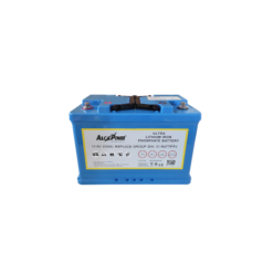 Batteria Solare Lithio litio lifep04 Alcapower 100Ah 12V Con BMS Ferro Fosfato 12.8V per fotovoltaico