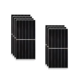 Kit 3Kwp Pannello Solare Jinko tiger pro 440Wp Monocristallino JKM440M-6tl4 half cell top di gamma