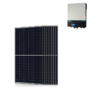 KIT Ibrido 4Kw INVERTER 3,6KW PANNELLO SOLARE SHARP 330W 24V HALF CELL FOTOVOLTAICO MONOCRISTALLINO