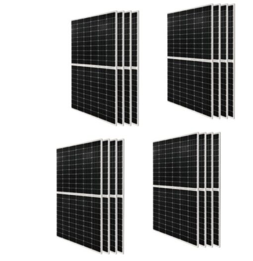 Kit 6,2KW Solare Canadian 365W 24V Half Cell Fotovoltaico Pannello Monocristallino CSL3 365