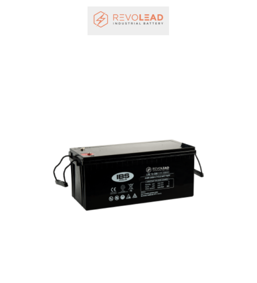 Batteria AGM 200Ah REVOLEAD 12Volt LDC12-200