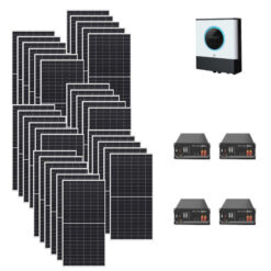 Kit Ibrido 10Kwp Inverter 10Kwh pannelli 375Wp monocristallini Munchen solar batterie Litio 20Kwh