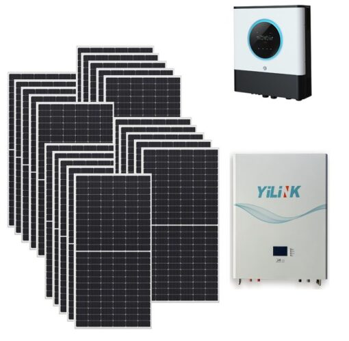 Schermata 2022 01 19 alle 14.10.27 Kit Isola Ibrido 9Kwp Pannello Solare QCELLS QPEAK DUO G11 410Wp Monocristallino di gamma Inverter 5Kwh con regolatore + Batteria litio 7,2Kwh Ryan Energia