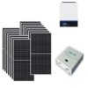 Kit 7,7Kwp Pannello Solare Munchen 550Wp Monocristallino mezza cella cell top di gamma + BATTERIE LITIO + Inverter 8000Wh