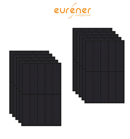 Kit Solare Moduli 3,2Kwp Pannello Eurener 400Wp Monocristallino Half Cell MEPV 120 ULTRA PREMIUM made in Europa