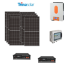 Kit Off grid autoconsumo 3Kwp Pannello Solare Trina Solar VERTEX 425Wp Monocristallino Inverter 5Kwh con regolatore 2 ingressi + Batteria litio Pylontech 10KWh