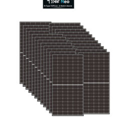 Kit 10Kwp Pannello Solare Jinko tiger NEO 425Wp Monocristallino JKM425M-54htl 4 half cell top di gamma