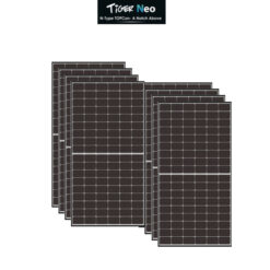 Kit 3,7Kwp Pannello Solare Jinko tiger NEO 470Wp Monocristallino JKM470N-60HL4-V half cell top di gamma