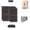 Kit Off grid autoconsumo 3,2Kwp Pannello Solare Jinko Tiger NEO 470Wp Monocristallino Inverter 6Kwh con regolatore + Batteria litio Pylontech 5Kwh