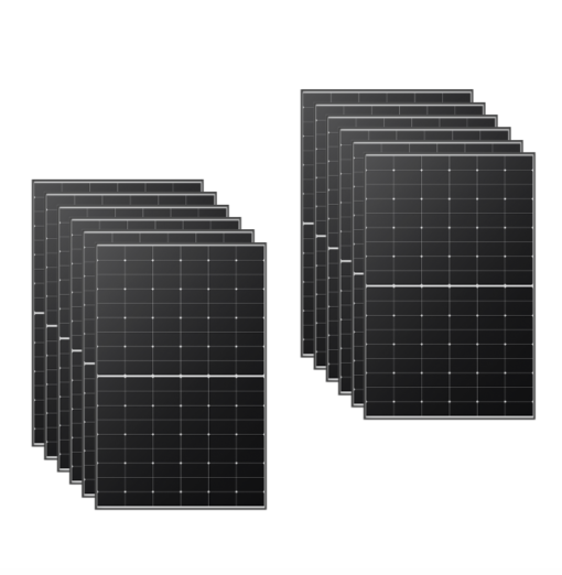 Kit 5Kwp Pannello Solare LONGI 430Wp Explorer (NUOVO MODELLO) Monocristallino LR5-54HPH HI-MO 6 BLACK FRAME top di gamma