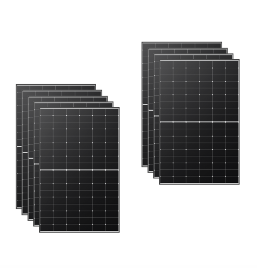 Kit 3Kwp Pannello Solare LONGI 430Wp Explorer (NUOVO MODELLO) Monocristallino LR5-54HPH HI-MO 6 BLACK FRAME top di gamma