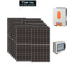 Kit Off grid autoconsumo 6Kwp Pannello Solare Jinko Tiger NEO 425Wp Monocristallino Inverter 6Kwh con regolatore