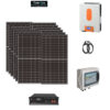 Kit Off grid autoconsumo 5,7Kwp Pannello Solare Jinko Tiger NEO 475Wp Monocristallino Inverter 6Kwh con regolatore + Batteria litio Pylontech 10Kwh