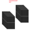 Kit 20KW Solare Canadian 665W Half Cell Fotovoltaico Pannello Monocristallino CS7N-665MS