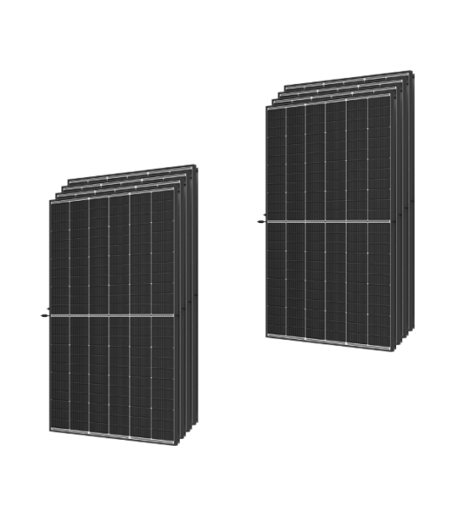 Kit 3,4W Solare Canadian 430W 24V Half Cell Fotovoltaico Pannello Monocristallino CS6R-430 tecnologia HIT Eterogiunzione amorfo